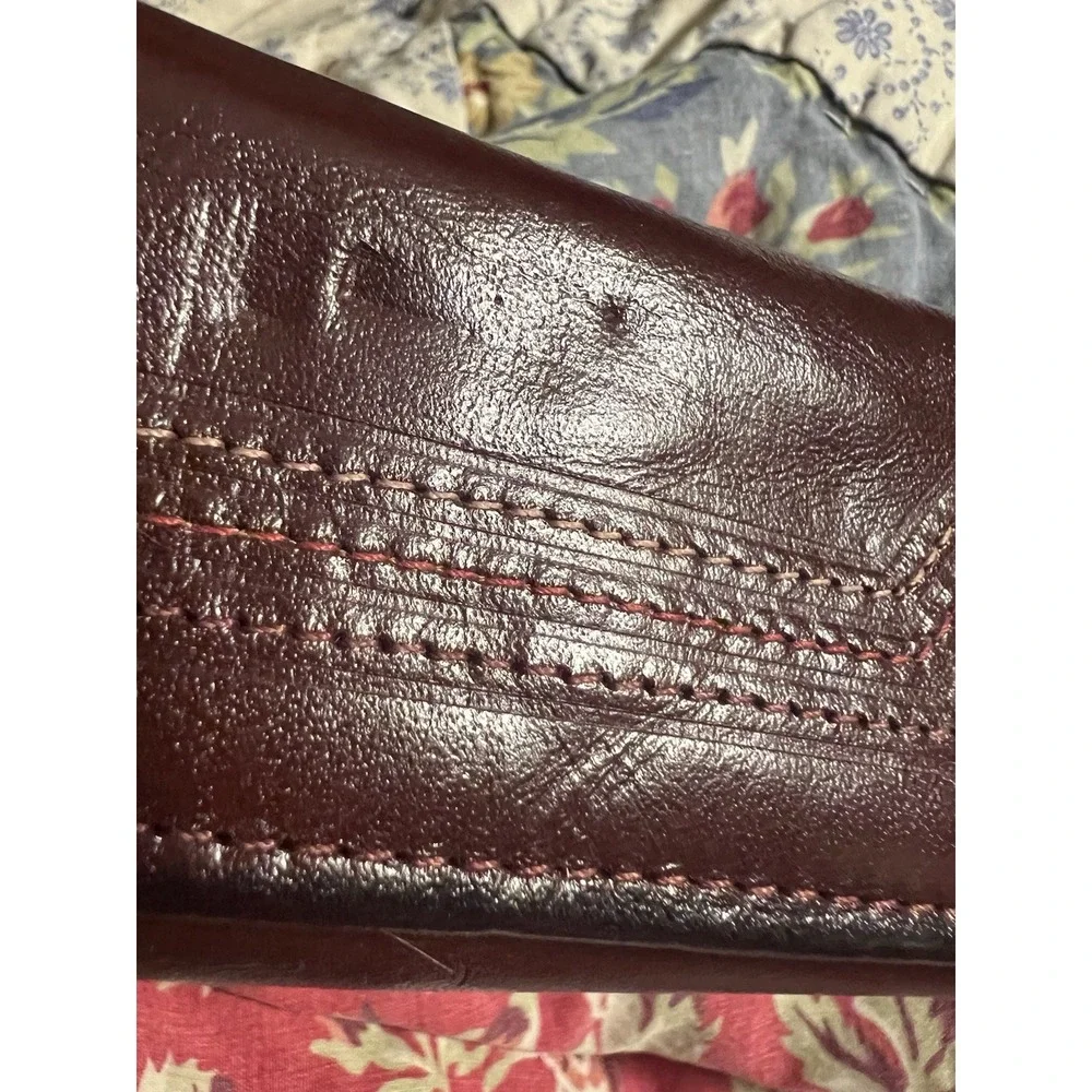 Vintage Rolfs Key‎ Kaddy Cowhide Leather Brown? Maroon? Ladysmith Ladies 6 Hooks